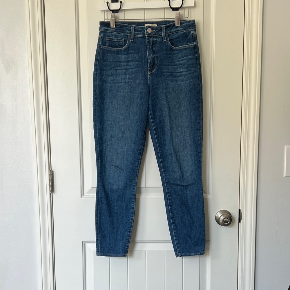 L'AGENCE Dark Blue Skinny Jeans